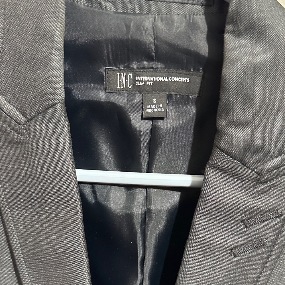 INC International Concepts Men's Charcoal Blazer